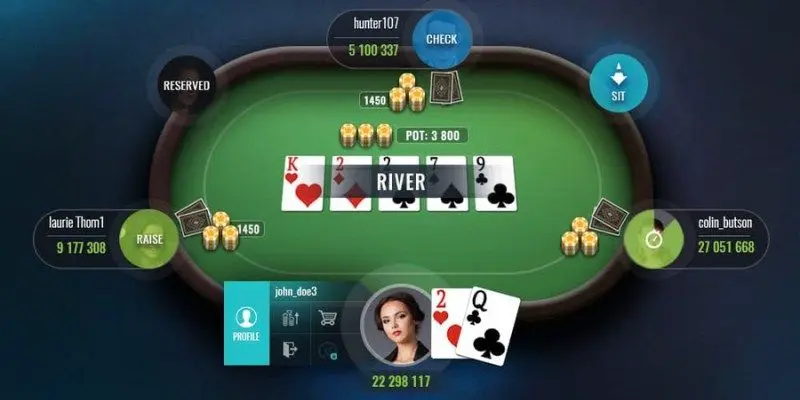 Chơi Poker Online - Trọn Bộ Kiến Thức Cơ Bản Cho Người Mới 4 Các vòng cược trong trò chơi poker online